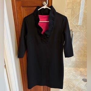 Gretchen Scott Ruffleneck Dress